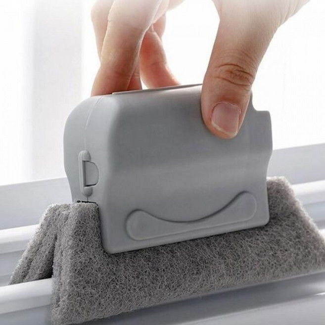 Poipoi틈새청소부 다용도 창문 창틀 틈새 먼지 청소 솔 브러쉬 청소용품 청소포 청소솔, 01 베이지