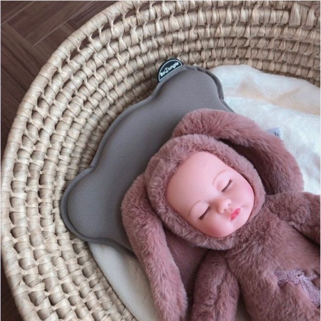 bojungle [정품]보정글 두상베개, 그레이, 1개