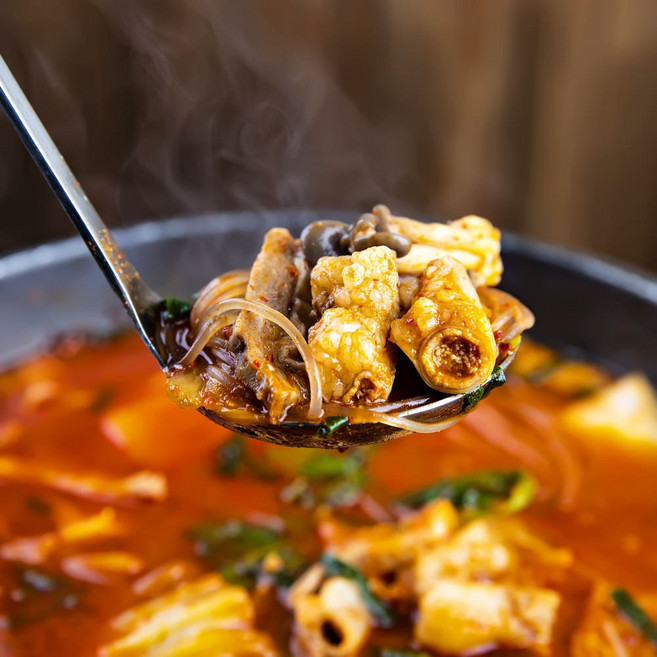 마곱간 곱창전골 한우곱창전골 밀키트 신곱창전골(초벌후곱창120g+우삼겹120g), 1개, 240g