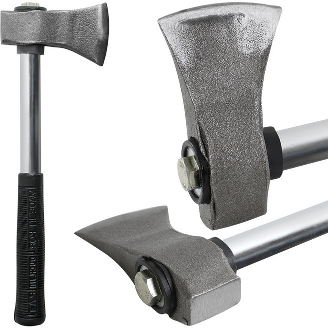 카시안 무진동 손도끼 KA 장작 캠핑 도끼 해머 망치 나무 벌목 가지치기, 1개