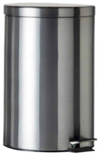 스텐페달 휴지통 12L, 혼합 색상