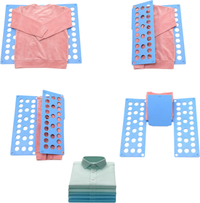 리키보이즈 빨래 개주는 기계 옷접기 판 폴더, 2개