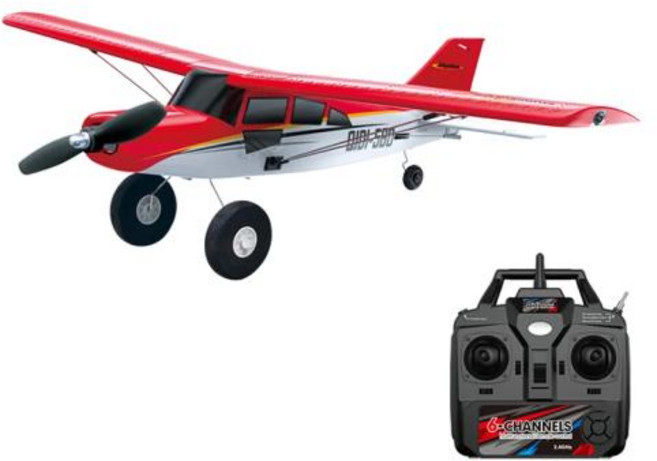 Qidi560 Moore M7 오프로드 RC 비행기 4CH 브러시리스 원격 제어 고정 날개 항공기 모델 EPP 폼 장난감, 빨간, 1개