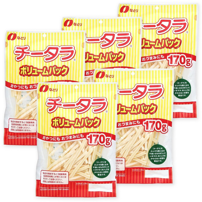 나토리 치타라 치즈어포 치즈타라 오리지널, 5개, 170g