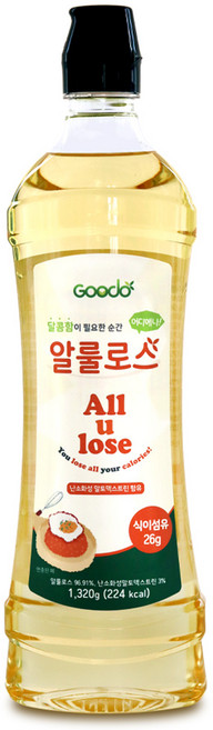 구도 알룰로스 시럽 액상 설탕대신 저당 식이섬유 커피, 1개, 1.32kg