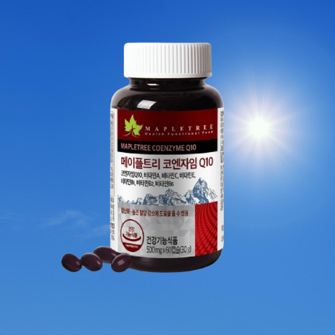 코엔자임 코엠자임10 혈압 약2달분 코큐텐 임신준비, 60정, 2개