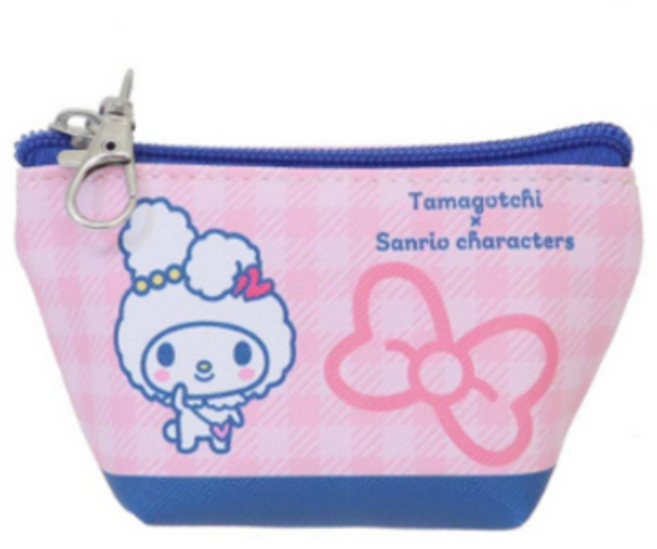 다마고치 산리오 콜라보 이어폰 파우치 동전지갑 마이멜로디x러블리치