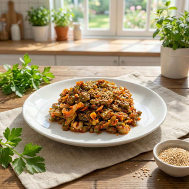 [호진이네] 수제반찬 오이장아찌무침 오이무침 오이지무침500g~3kg, 2개, 500g