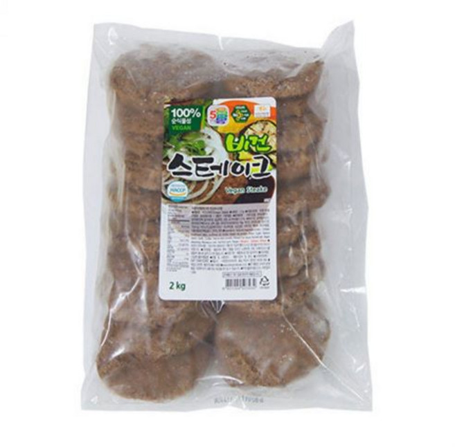 지율k 비건 콩고기 비욘드 미트 고기대신 식물성 대체육 2kg, 1개