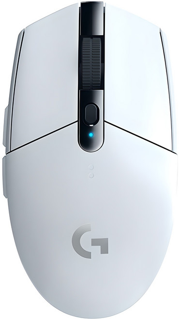 로지텍 LIGHTSPEED 무선 게이밍 마우스, G304, 화이트