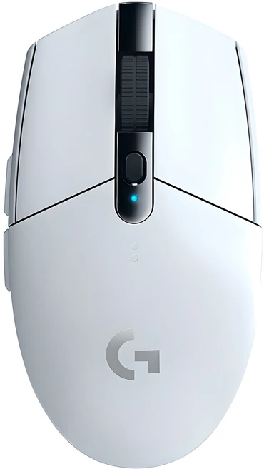 로지텍 LIGHTSPEED 무선 게이밍 마우스, G304, 화이트 - 쿠팡