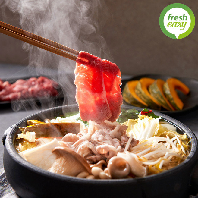 프레시지 소고기 샤브샤브 밀키트 (2인분), 2개, 760g