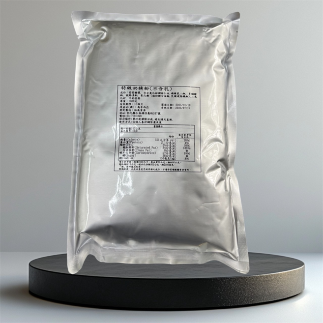 特級奶精粉(不含乳) - kg裝 沖泡即溶 奶茶/咖啡專用 商業/批發用包裝, 1kg, 1個, 1個裝