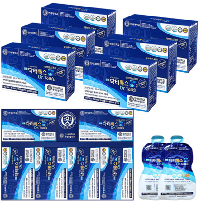 연세생활건강 닥터톡스 수(80mlx30포)클렌즈 다이어트건강음료 가르시니아, 2.4L, 6개