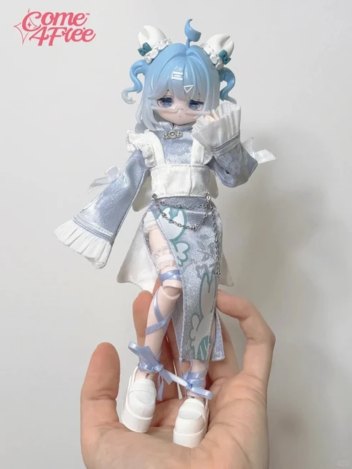 Come4free 민티 1/8 BJD 오션 젬 시리즈 블라인드 박스 관절형 피규어 8포인트 슈퍼모델 수집품 크리스마스, 09 e