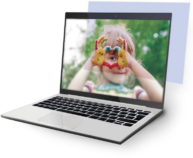 국산 포가드 블루라이트차단필름 눈시림방지 전사이즈, 1개