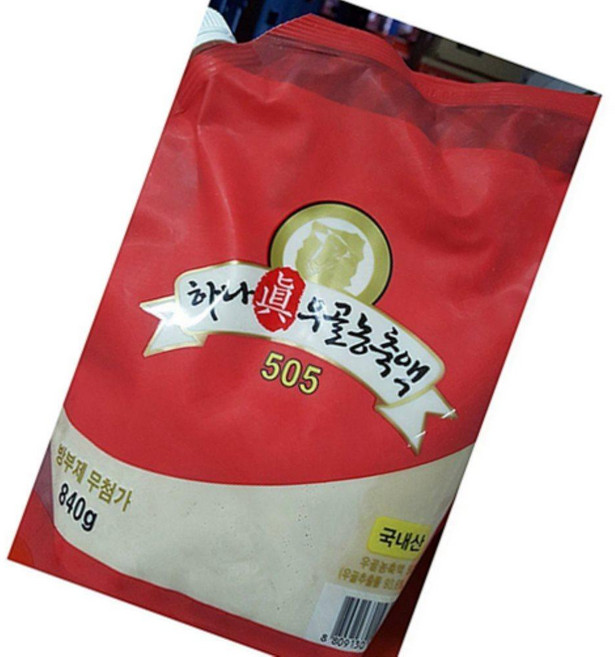 업소용 우골농축액(하나 840g) 식당 식자재, 없음