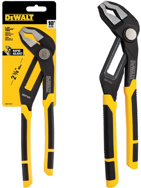 디월트공식대리점 10인치 워터펌프 플라이어 첼라 만능 공구 플라이어 DWHT74431, 1개