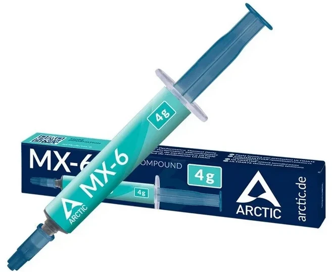 Arctic AC MX-4 컴퓨터 데스크탑 노트북 CPU VGA 카드용 열전도 실리콘 그리스 젤, 01 MX-6 4g