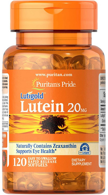 퓨리탄 프라이드 루테인 지아잔틴 20mg 120정, 1개