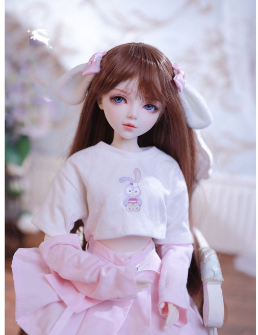 구체관절인형60cm 커스텀공주 메이크업 풀세트 관절인형 SD MJD, 집토끼, 1개