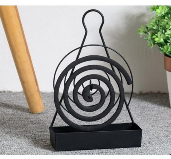 모기향홀더 나선형 랙 코일 거치대 트레이 곤충 퇴치, 모기향홀더 GD08805, 1개