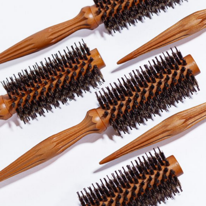 하움 이지롤빗 가볍고 매일 사용하기 좋은 스타일링 전용 부드러운 브러시, 1개, 2호