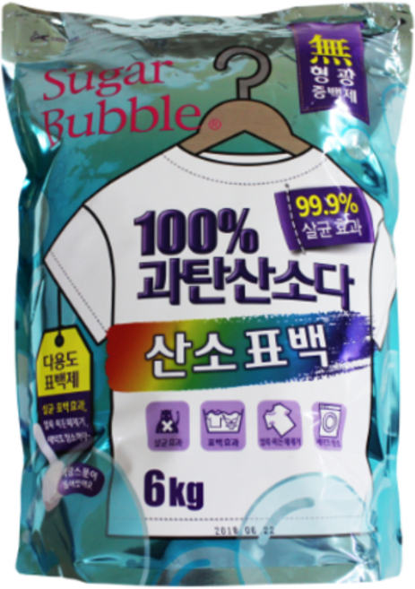 [2508CO(생활용품(세제류))]슈가버블 과탄산소다 표백제 7kg, 1개