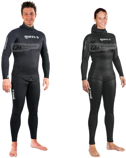 마레스 프리 다이빙 WET 슈트 인스팅트 3mm 투피스, 남성용(XXL)