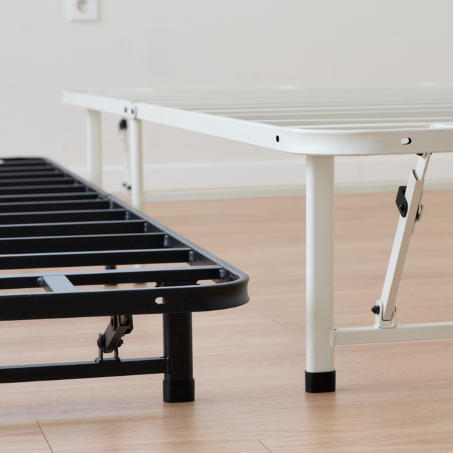 라이프먼트 베이직 10초 설치 접이식 침대 매트리스 프레임 받침대 깔판 (저상형/고상형), 30cm (고상형), 화이트