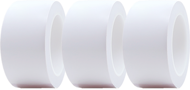 바닥 라인테이프 pvc 안전 구획 경계 48mm x 30M, 흰색, 3개