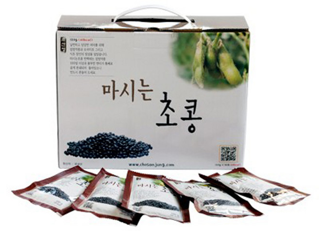 초산정 한상준 마시는 초콩 120g 30팩 검정약콩 쥐눈이콩 고형분 20%, 30개