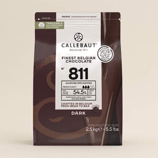 (아이스박스 무료) 칼리바우트 811 다크 커버춰 초콜릿 2.5kg, 1개