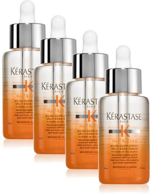 케라스타즈 뉴트리티브 뉴트리-서플리먼트 스플릿 엔드 세럼 Kerastase Nutritive Nutri-Supplement Split Ends Serum, 4개, 50ml