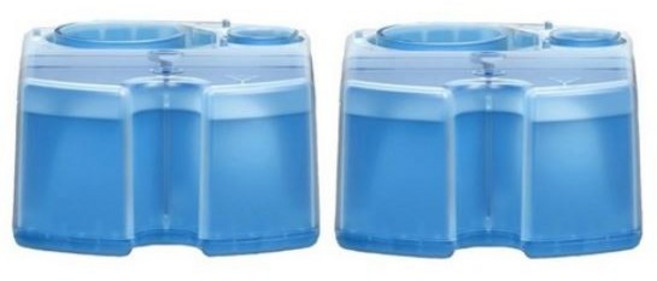 BRAUN 클린 앤 리뉴 면도기 세정액, CCR (2개입), 1개