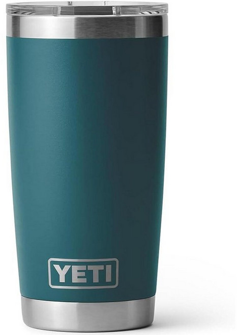 미국출고 평점4.5+ 226689 YETI Rambler 591.5ml(20온스) 텀블러 스테인리스 스틸 MagSlider 뚜껑으로 진공 단열 케이프 토프, 아가베 틸