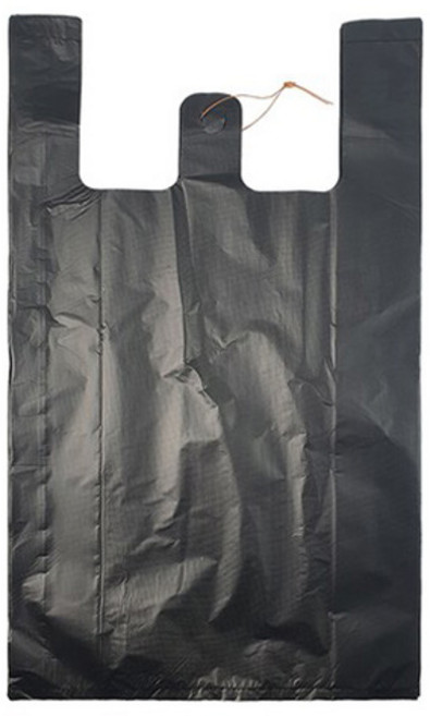 월드크린 손잡이 비닐 봉투 검정, 3L, 100개