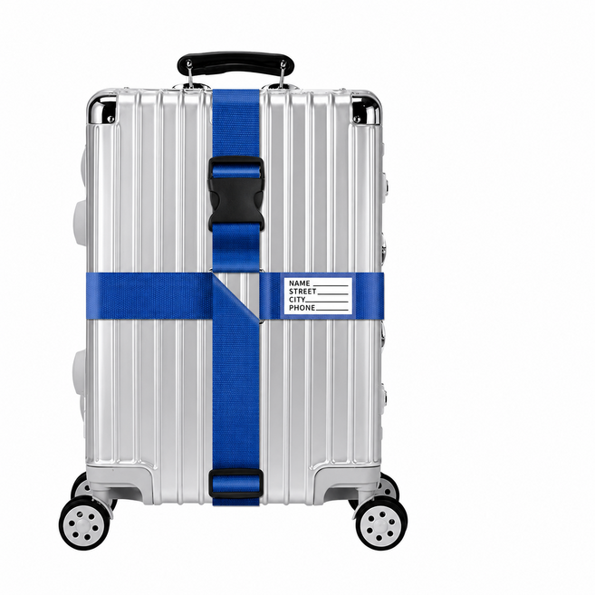 LUHO 小旅禾 插扣行李束帶 十字固定帶 行李箱綁帶 防鬆脫 可調節 出國旅行必備