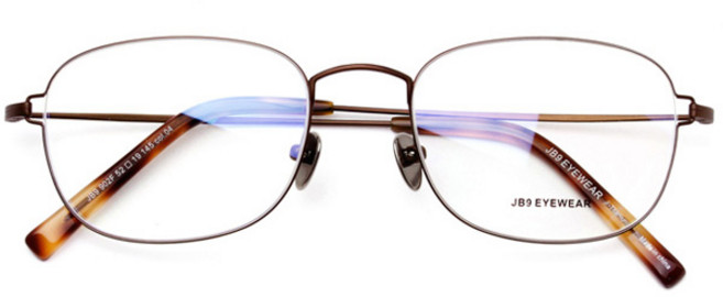 제이비나인 JB9 902F 4컬러 고급 티타늄안경 가벼운안경테 무광 남녀공용 사각테