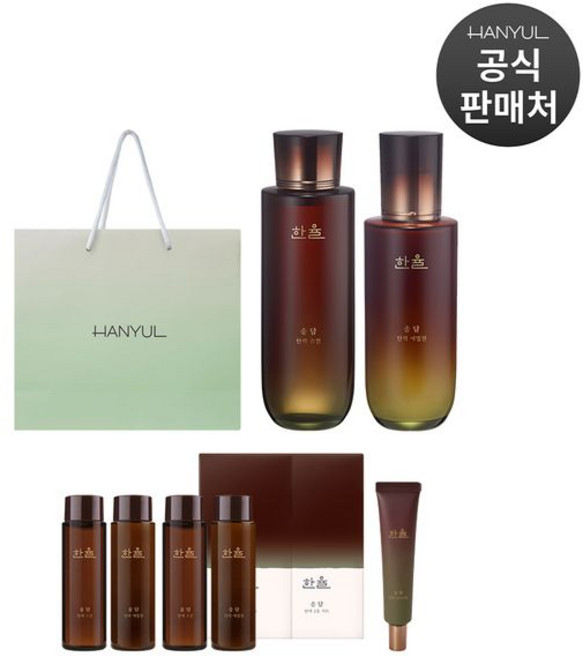 한율 송담 탄력 스킨 150ML + 에멀젼 125ML, 1세트