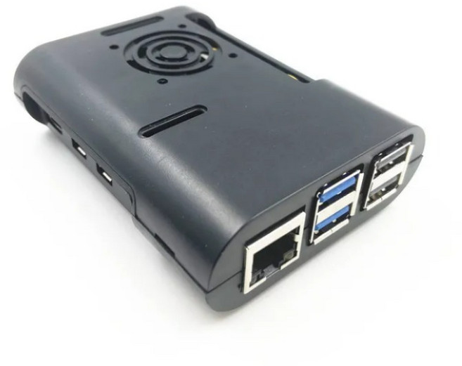 라즈베리파이 5 ABS 케이스 검정 (쿨러 미포함), 1개