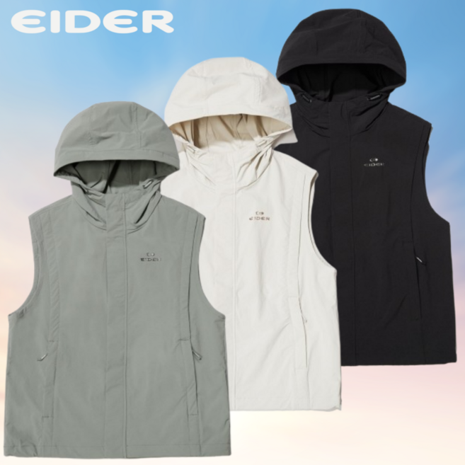 아이더 여성 조끼 간절기 네추럴한 외관으로 코디가 용이한 홑겹형 (네오 2.4) 베스트 DWP24601