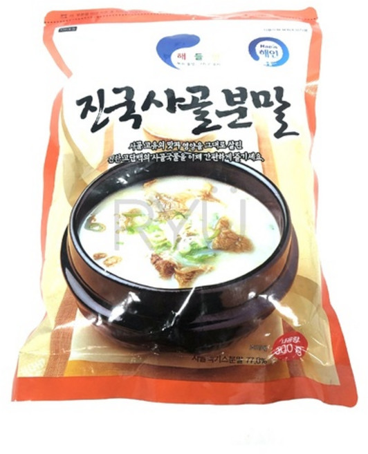 얼음골푸드 진국사골분말, 1개, 500g