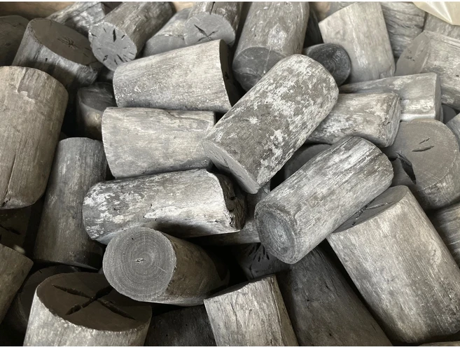 캠핑 바베큐용 신의한숯 안튀고 지속력 화력 3시간이상유지되는 유칼립투스비장탄, 1개 - 쿠팡