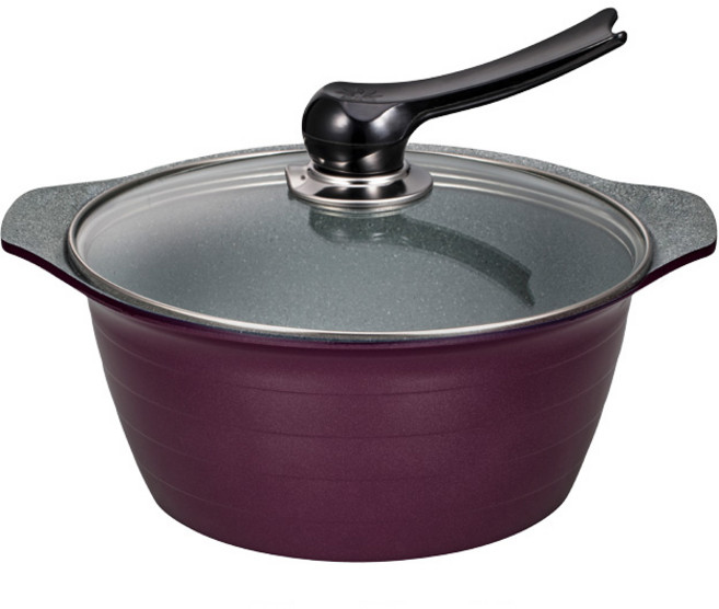 캡스톤 국내제조 뉴플로리안 와인 24양수 세라믹코팅냄비 / 가스용, 1개