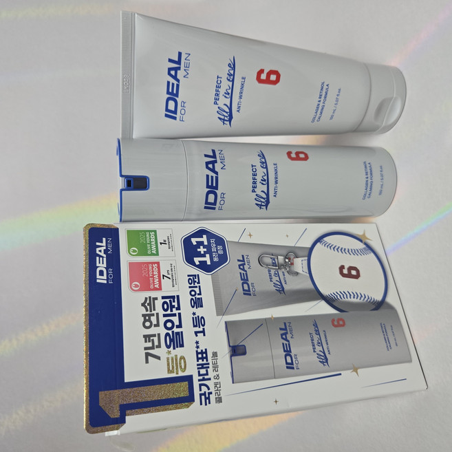 정품) 아이디얼 포 맨 퍼펙트 올인원 1+1 한정더블기획 (+동전파우치증정), 2개, 150ml