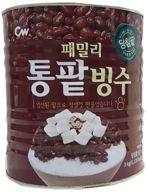 청우 패밀리 통팥빙수 3kg 3개