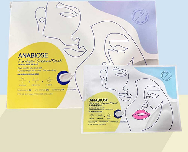아나비오스 퓨리힐 마스크팩 (27g x 5팩), 1