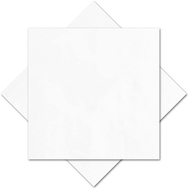 네모냅킨 3천매, 무지백색, 1세트, 3000개