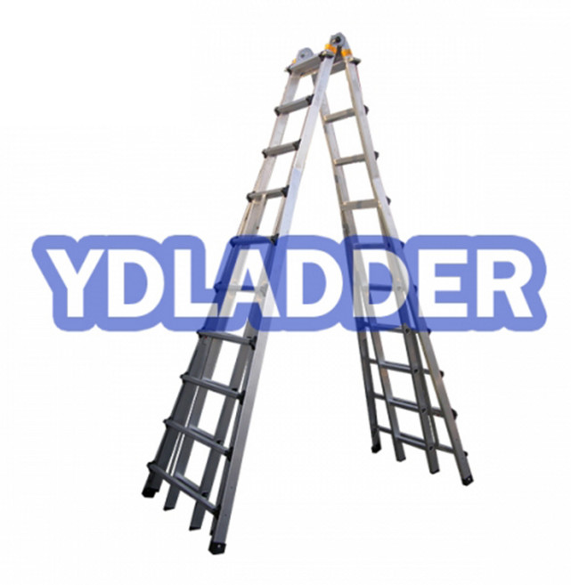 신양 KC안전인증 LS 이중 다목적 사다리 (일반형 특대형) 알루미늄 높이조절 접이식, LS사다리-10단 (영업소수령), 1개